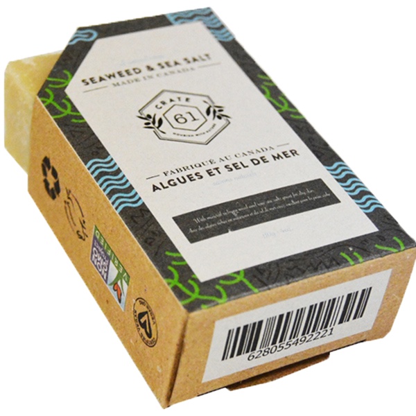 Crate 61 Organics Seaweed And Sea Salt Soap