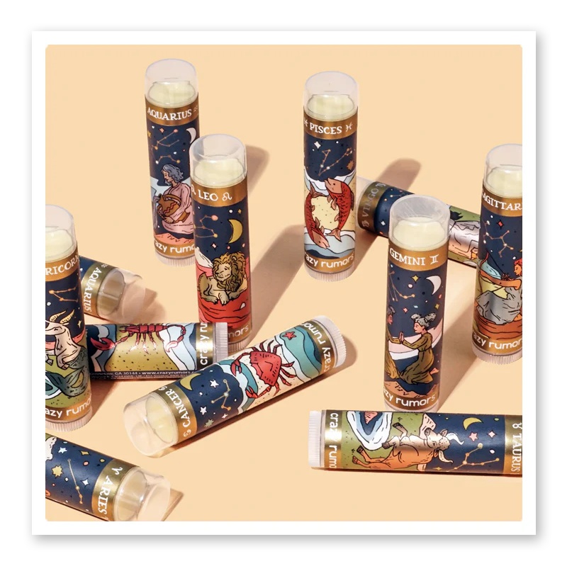 Crazy Rumors Zodiac Lip Balm (all signs/variations)