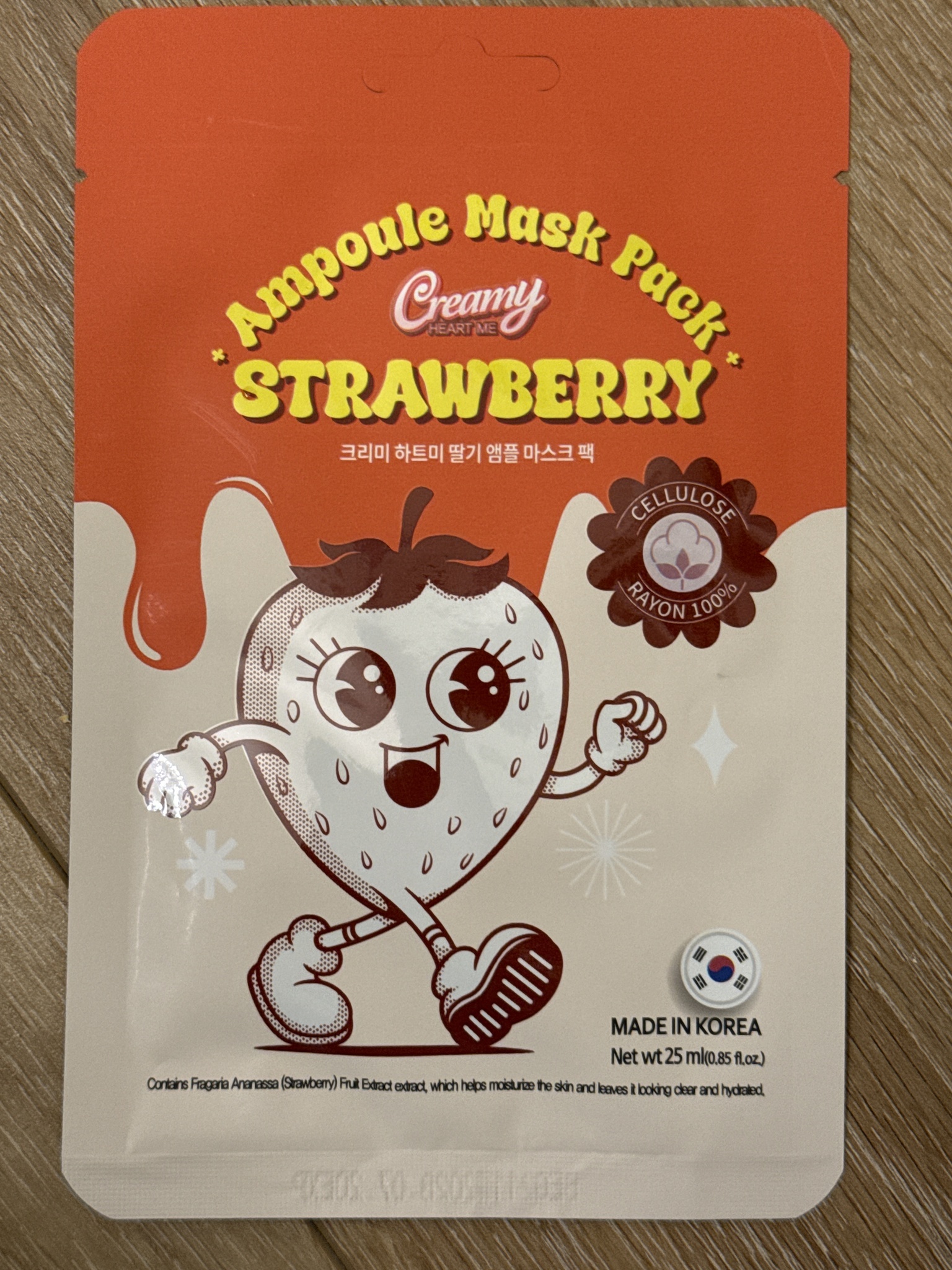 Creamy Heart Me Ampoule Mask Strawberry