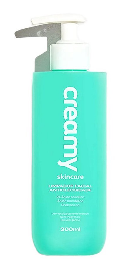 Creamy Limpador Antioleosidade