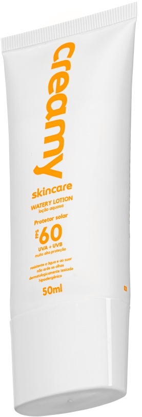 Creamy Watery Lotion Protetor Solar