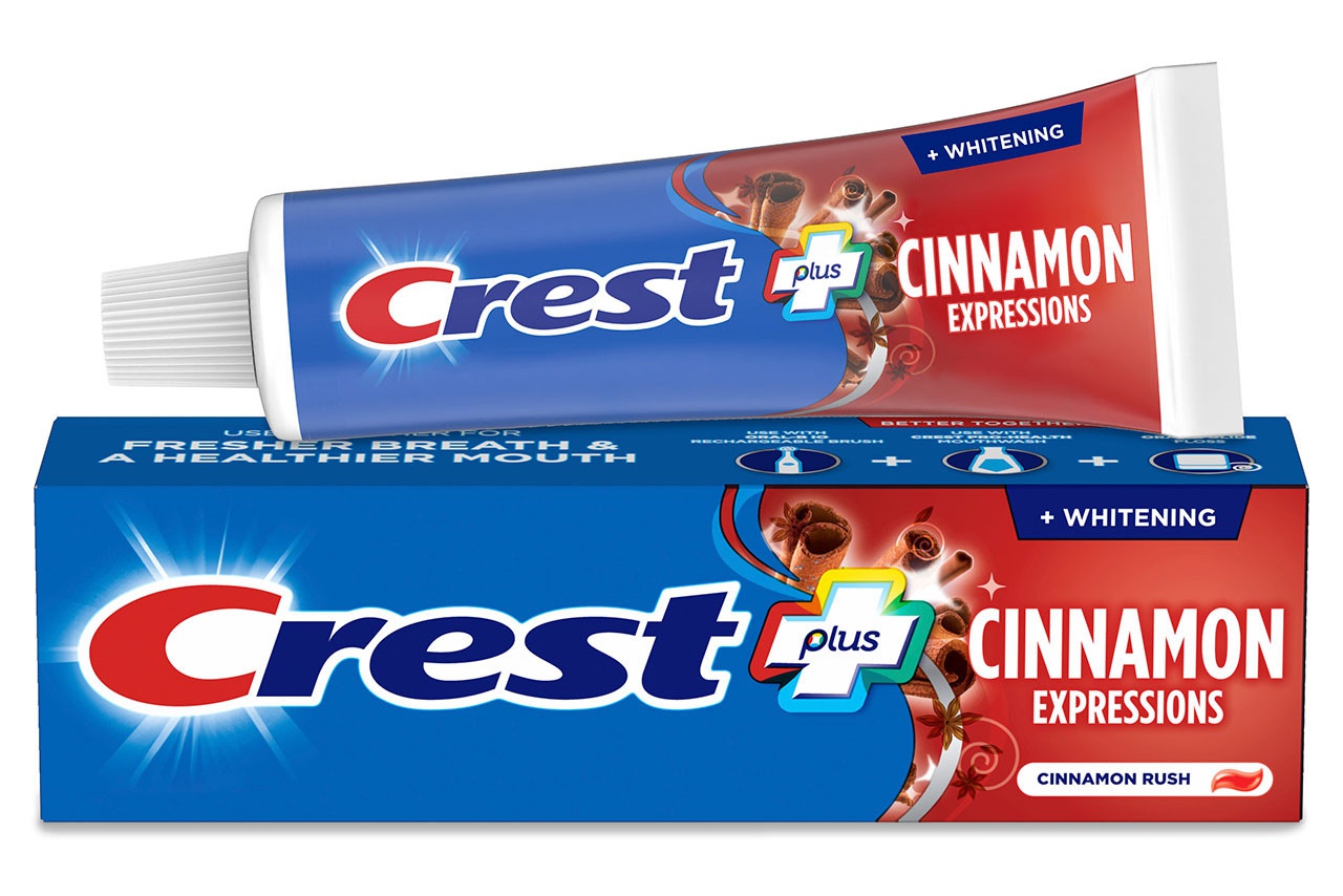 Crest Complete Whitening Plus Cinnamon Expressions Toothpaste