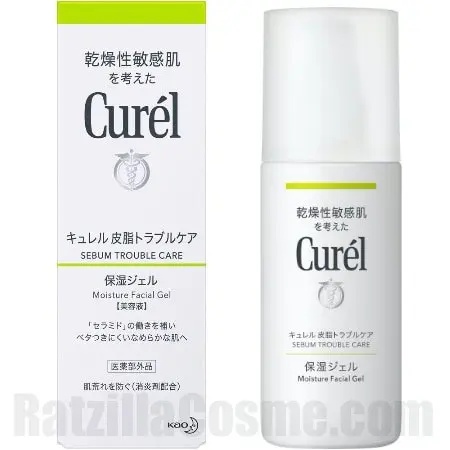 Curel Kao Sebum Trouble Care Moisture Facial Gel