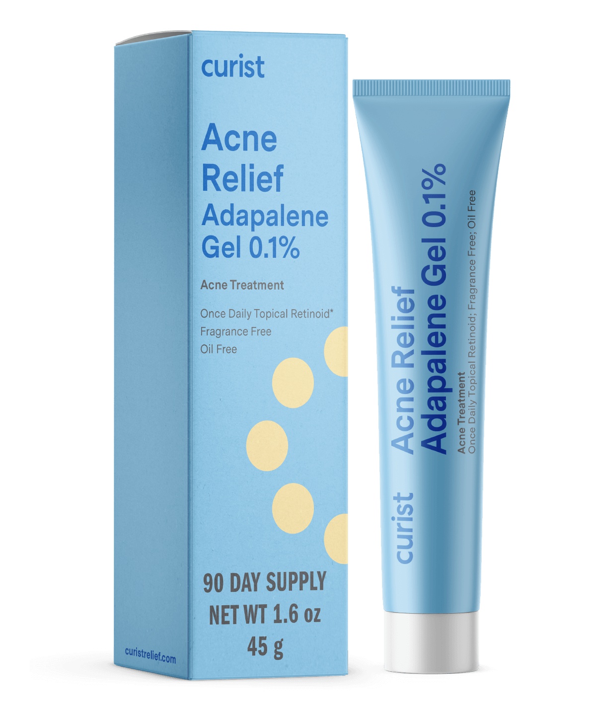 Curist Acne Relief Adapalene Gel 0.1%