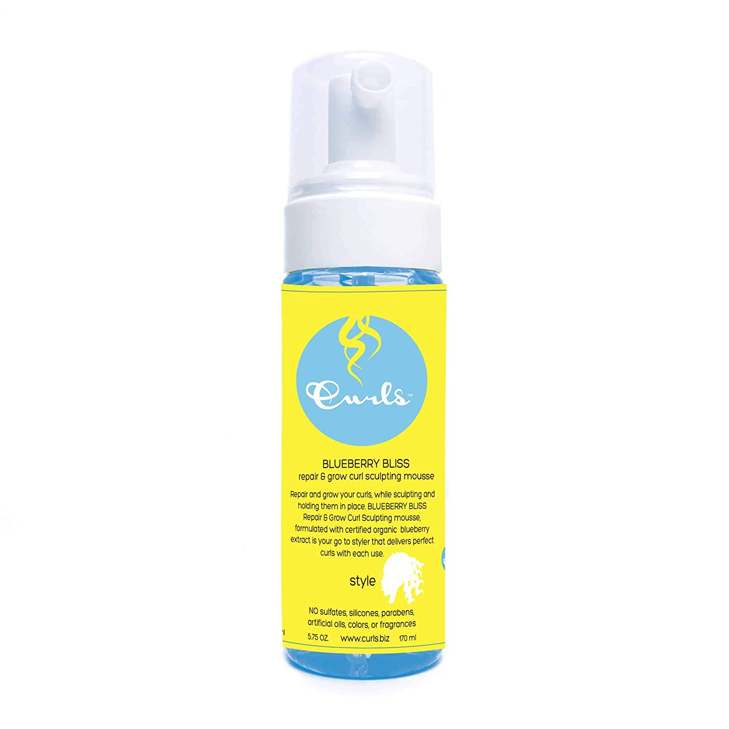 Curls Blueberry Bliss Repair And Grow Curls Sculpting Mousse