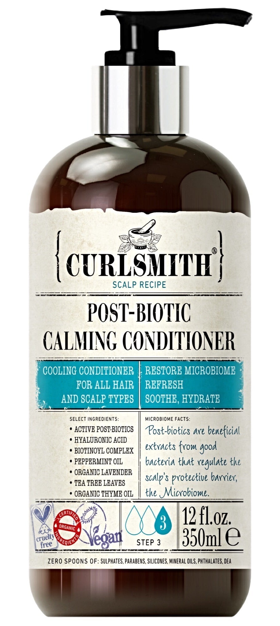 Curlsmith Post Biotic Calming Conditioner