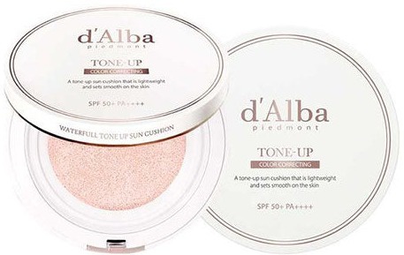 D'Alba Waterfulll Tone-up Sun Cushion