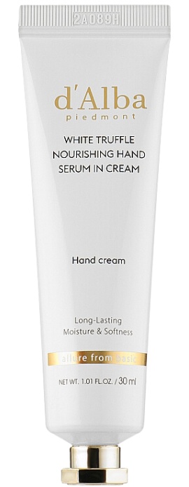 D'Alba White Truffle Nourishing Hand Serum In Cream