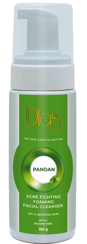 D’las Pandan Foaming Facial Cleanser
