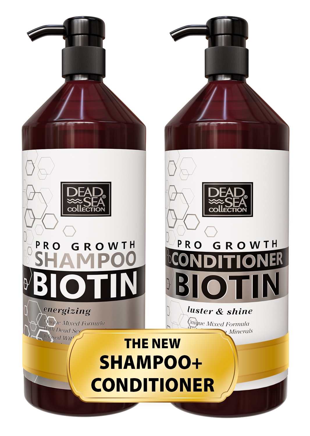 DEAD SEA essentials Dead Sea Collection Pro Growth Biotin Shampoo