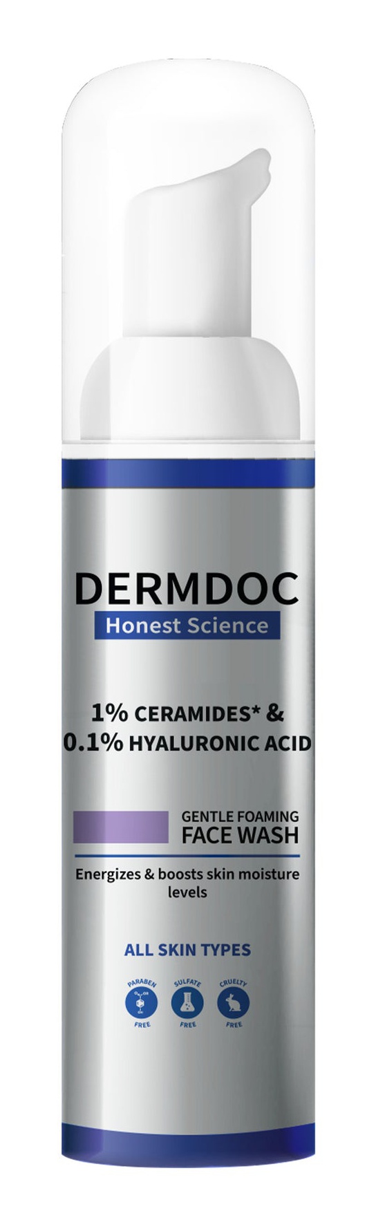 DERMDOC Honest Science Foaming Face Wash