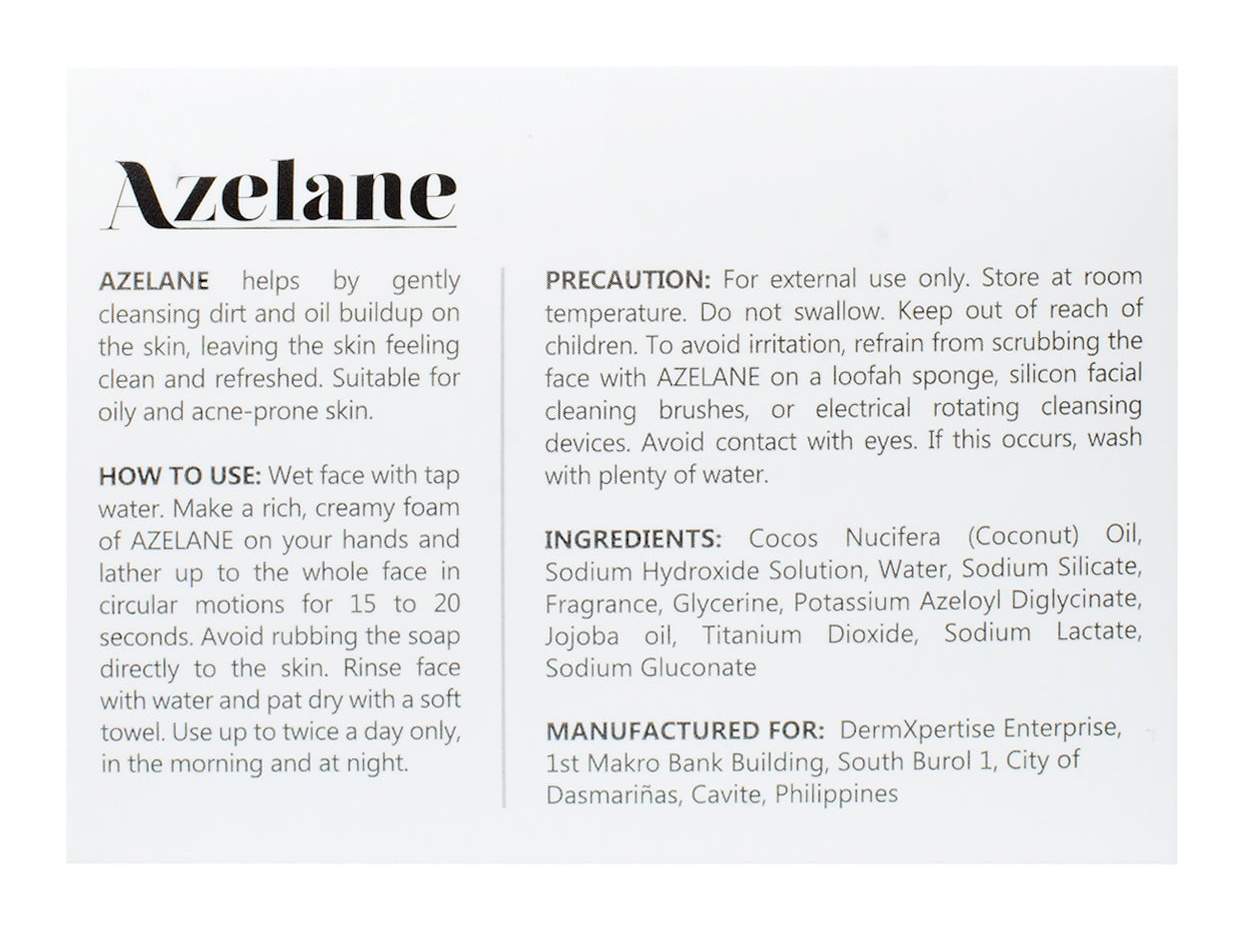 DMD Skin Sciences Azelane Soap