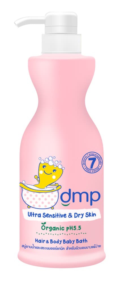 DMP Organic Ph 5.5 Hair And Body Baby Bath Ultra Mild&Sensitive Dry Skin