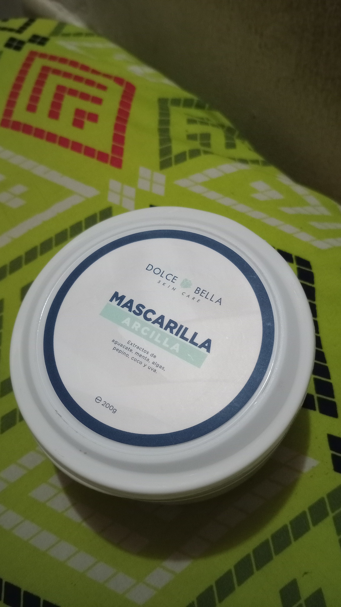 DOLCE BELLA Mascarilla Arcilla Extractos De Aguacate