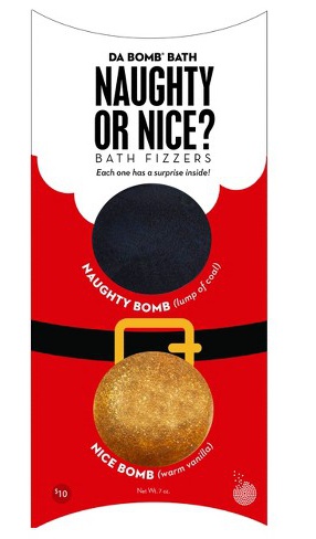 Da Bomb Bath Naughty Or Nice? Bath Fizzers