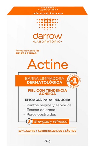 Darrow Actine Barra Limpiadora Dermatologica
