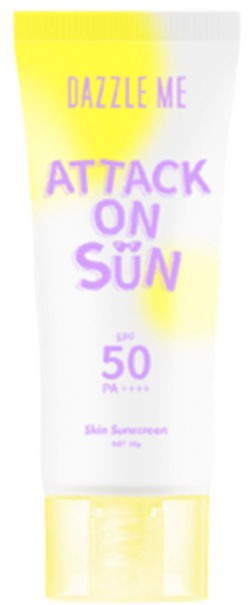 Dazzle Me Attack On Sun Sunscreen