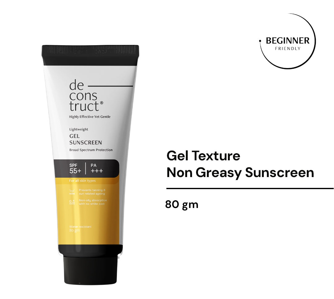 De Construct Gel Sunscreen