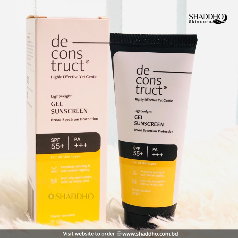 De Construct Sunscreen Gel
