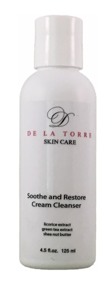 De La Torre Soothe And Restore Cream Cleanser