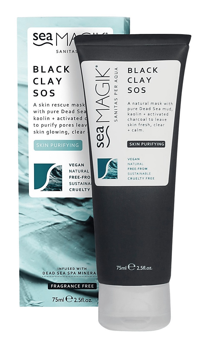 Dead Sea Spa Magik Black Clay SOS Mud Mask