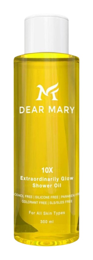 Dear Mary 10x Extraordinarily Glow Shower Oil
