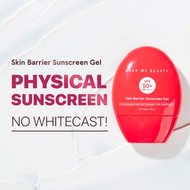 Dear Me Beauty Skin Barrier Sunscreen Gel SPF50+ Pa++++