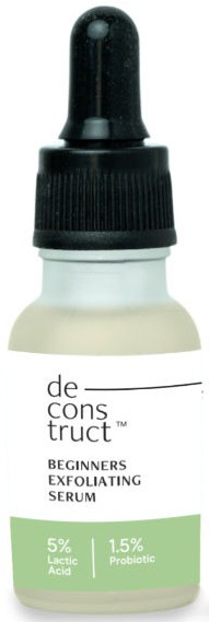 Deconstruct Beginners Exfoliating Serum - 5% Lactic Acid + 1.5% Probiotic