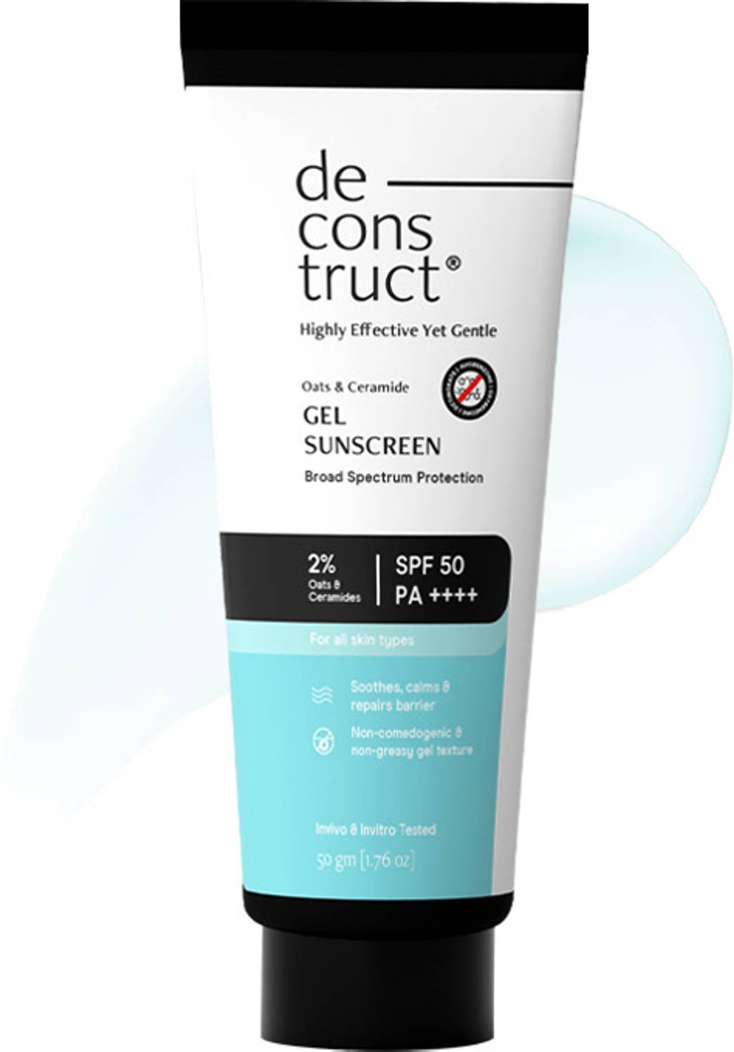 Deconstruct Oats And Ceramide Gel Sunscreen