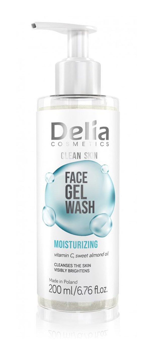 Delia Cosmetics Clean Skin Face Gel Wash