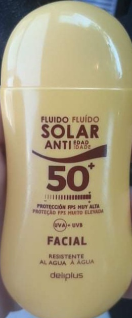 Deliplus Anti Age Facial Fluid SPF 50+