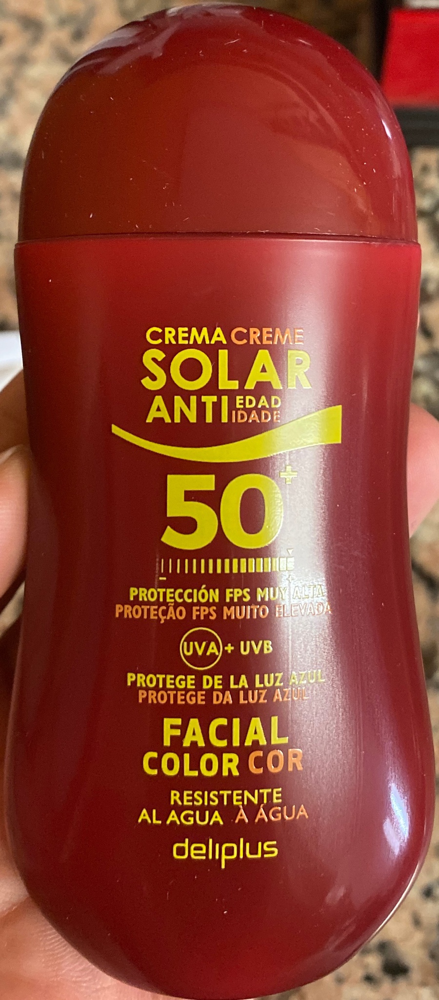Deliplus Crema Solar Antiedad 50+