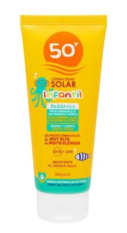 Deliplus Crema Solar Infantil 50+