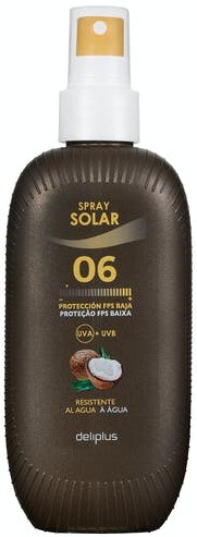 Deliplus Spray Protector Solar De Coco Deliplus