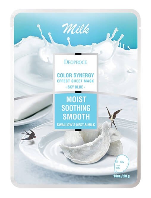 Deoproce Color Synergy Effect Sheet Mask Sky Blue