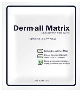 Derm-all Matrix Facial Dermal-Care Mask