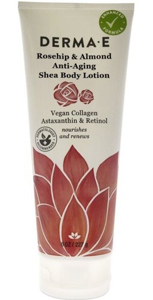 Derma E Rosehip & Almond Anti-aging Shea Body Lotion