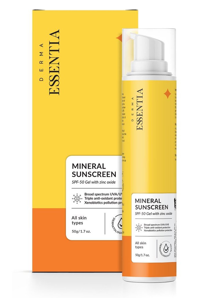 Derma Essentia 25% Zinc Oxide Sunscreen Dry Touch