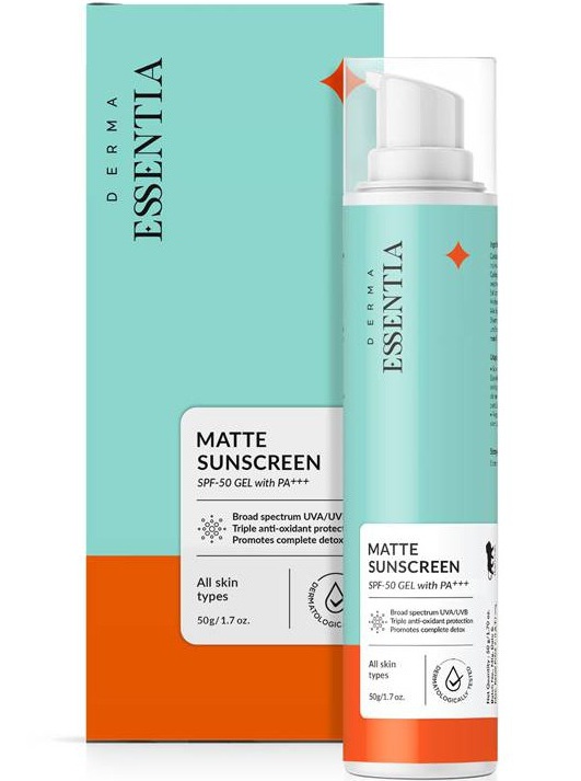 Derma Essentia Matte Sunscreen SPF 50 Gel
