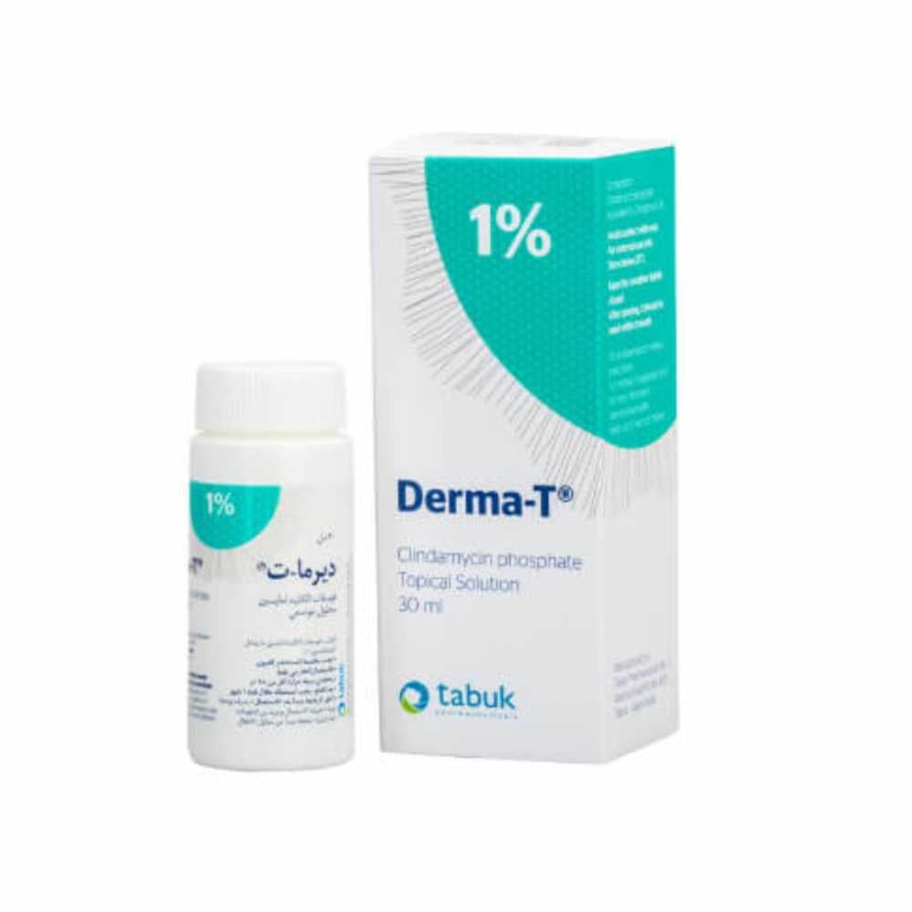 Derma-T Clindamycin Phosphate 1% Topical Solution