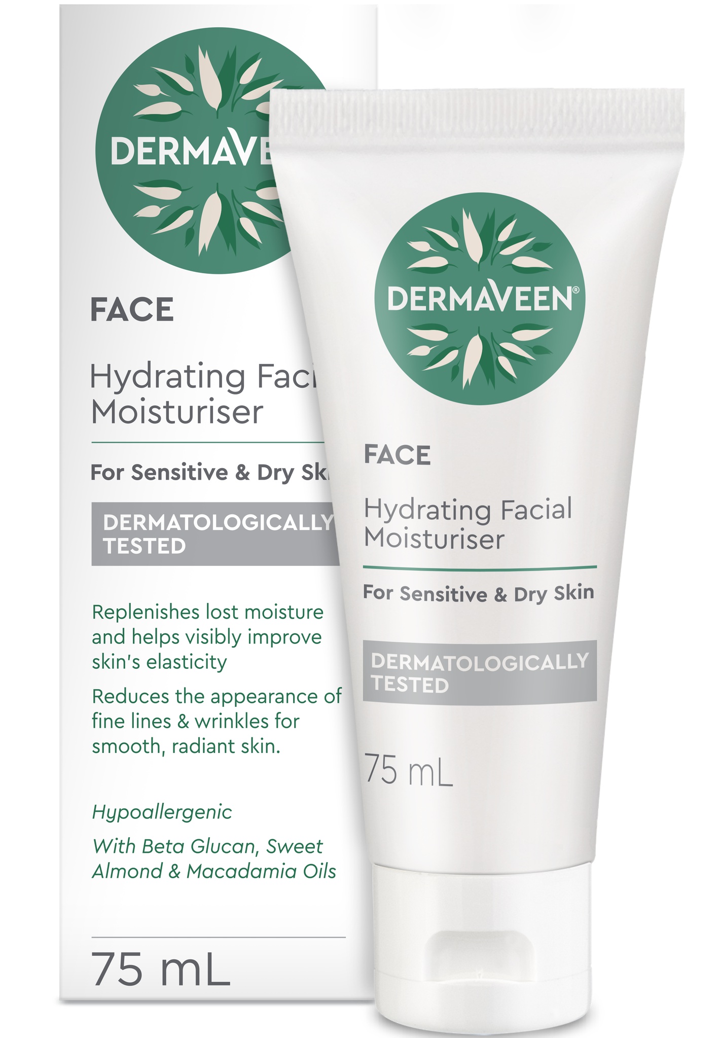 DermaVeen Face Hydrating Moisturiser