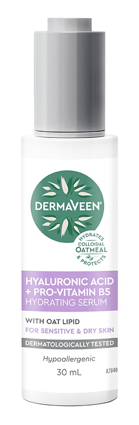 DermaVeen Hyaluronic Acid + Pro-vitamin B5 Hydrating Serum
