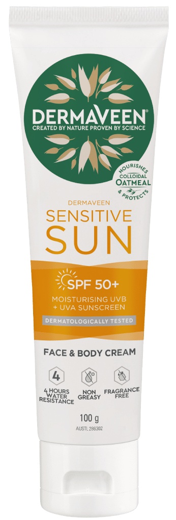 DermaVeen Sensitive Sun SPF50+