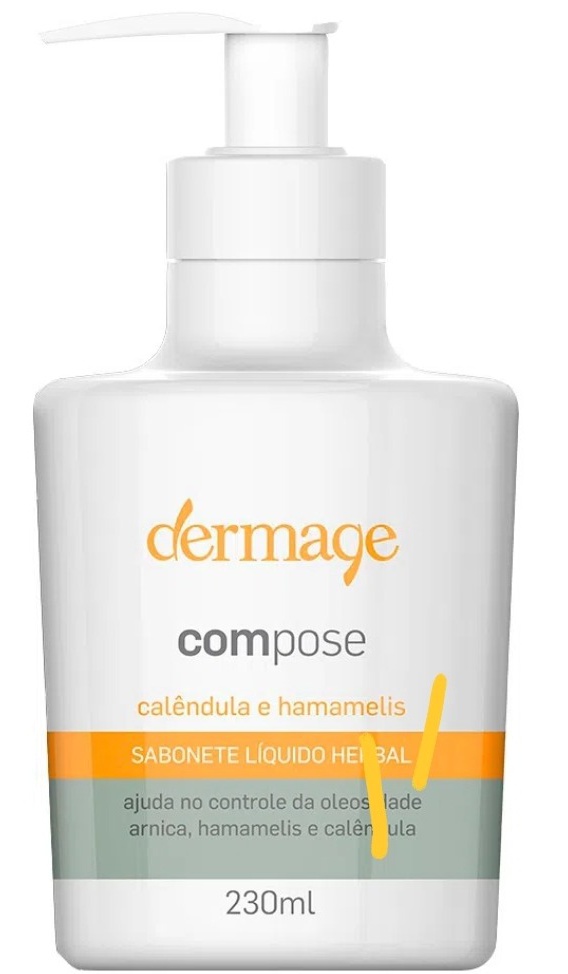 Dermage Compose Sabonete Liquido Herbal