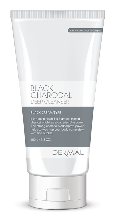 Dermal Black Charcoal Foam Cleanser
