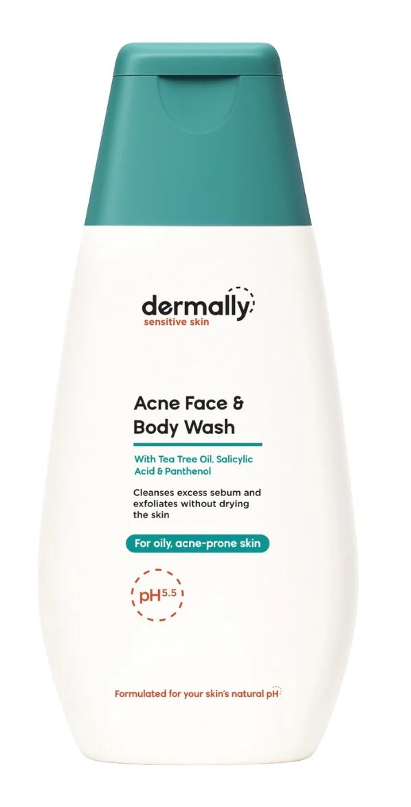 Dermally Acne Face & Body Wash