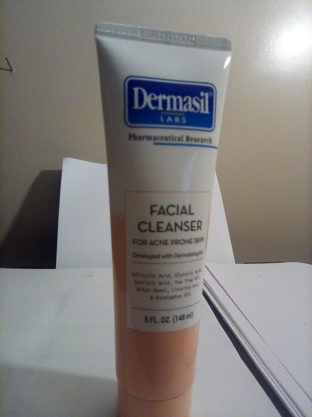 Dermasil LABS Facial Cleanser For Acne Prone Skin