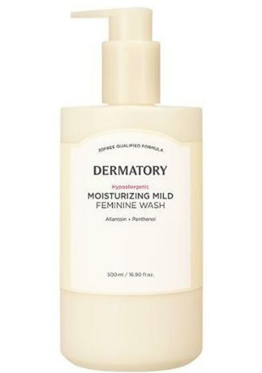 Dermatory Hypoallergenic Moisturizing Mild Feminine Wash