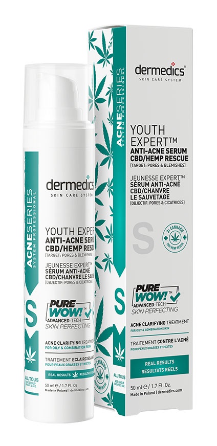 Dermedics Youth Expert™ Anti-acne Serum CBD/ Hemp Rescue