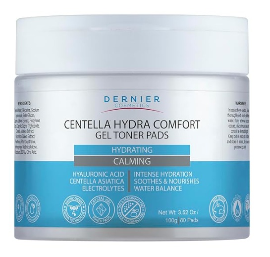 Dernier Centella Hydra Comfort Gel Toner Pads